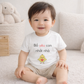 Baby T-Shirt — “Bố yêu con nhất nhà” Cute Chick Vietnamese Toddler Shirt